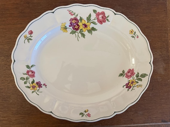 Vintage Marlborough Royal Petal Grindley England Ivory and Floral