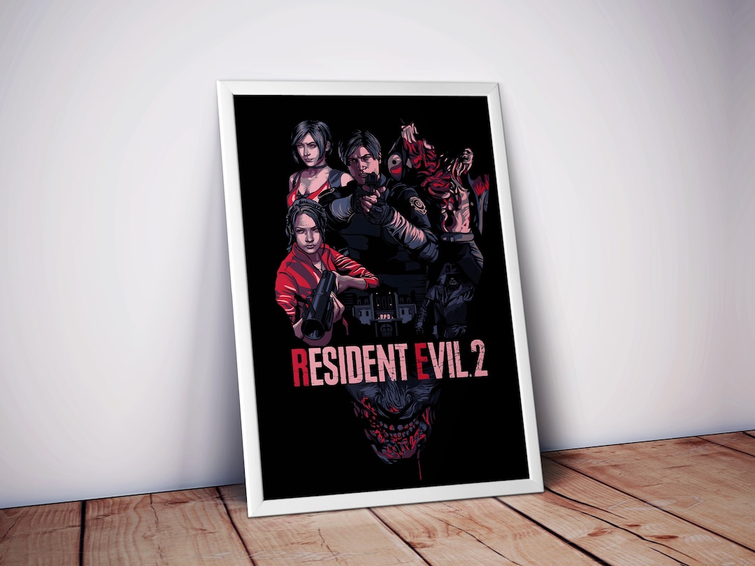 Resident Evil 2 Poster Resident Evil Print Gaming Poster - Etsy