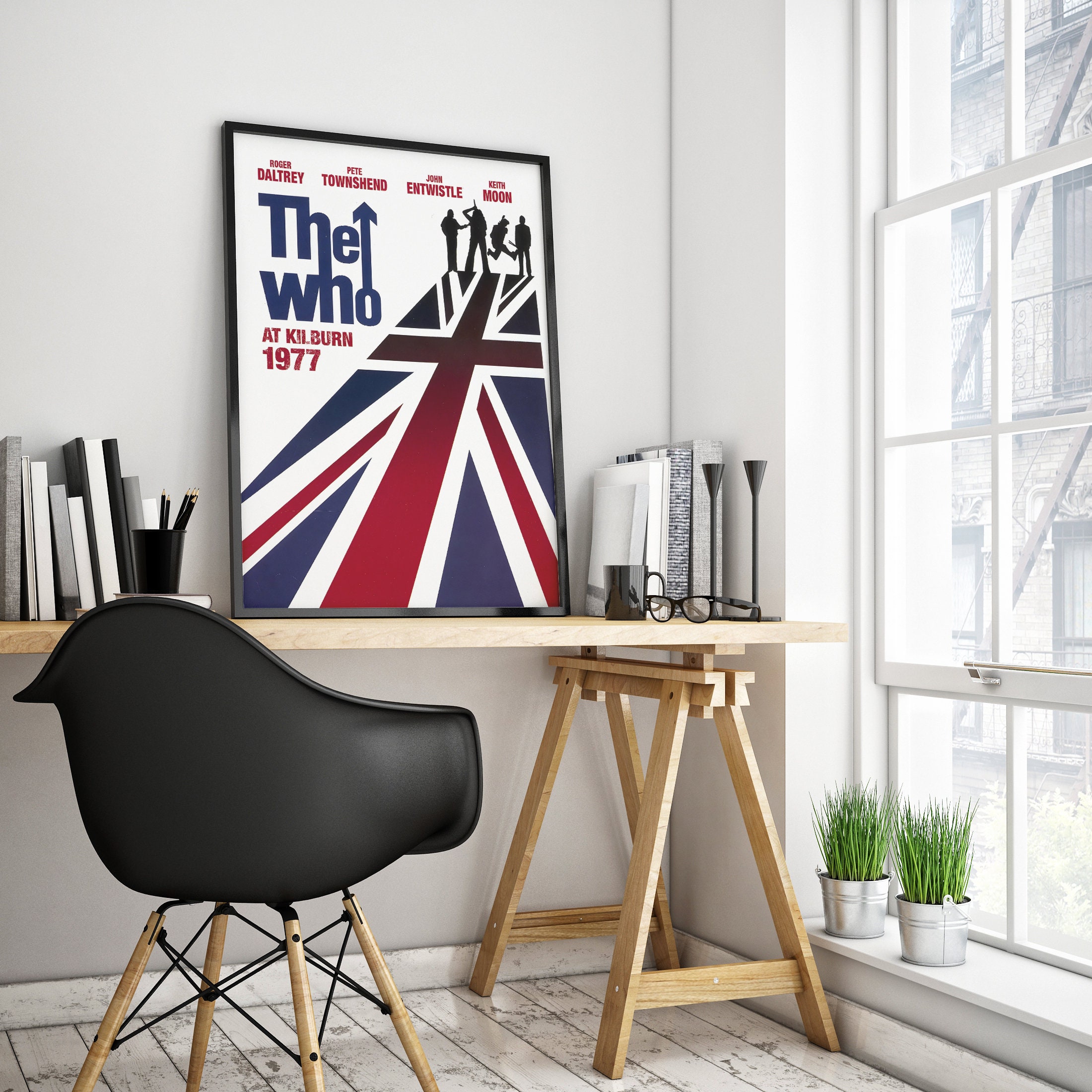 Discover The Who Poster | Rock & Roll Poster | The Who Prints | Vintage Music Posters | Music Poster Prints | Wall Decor Poster | Large Poster Prints