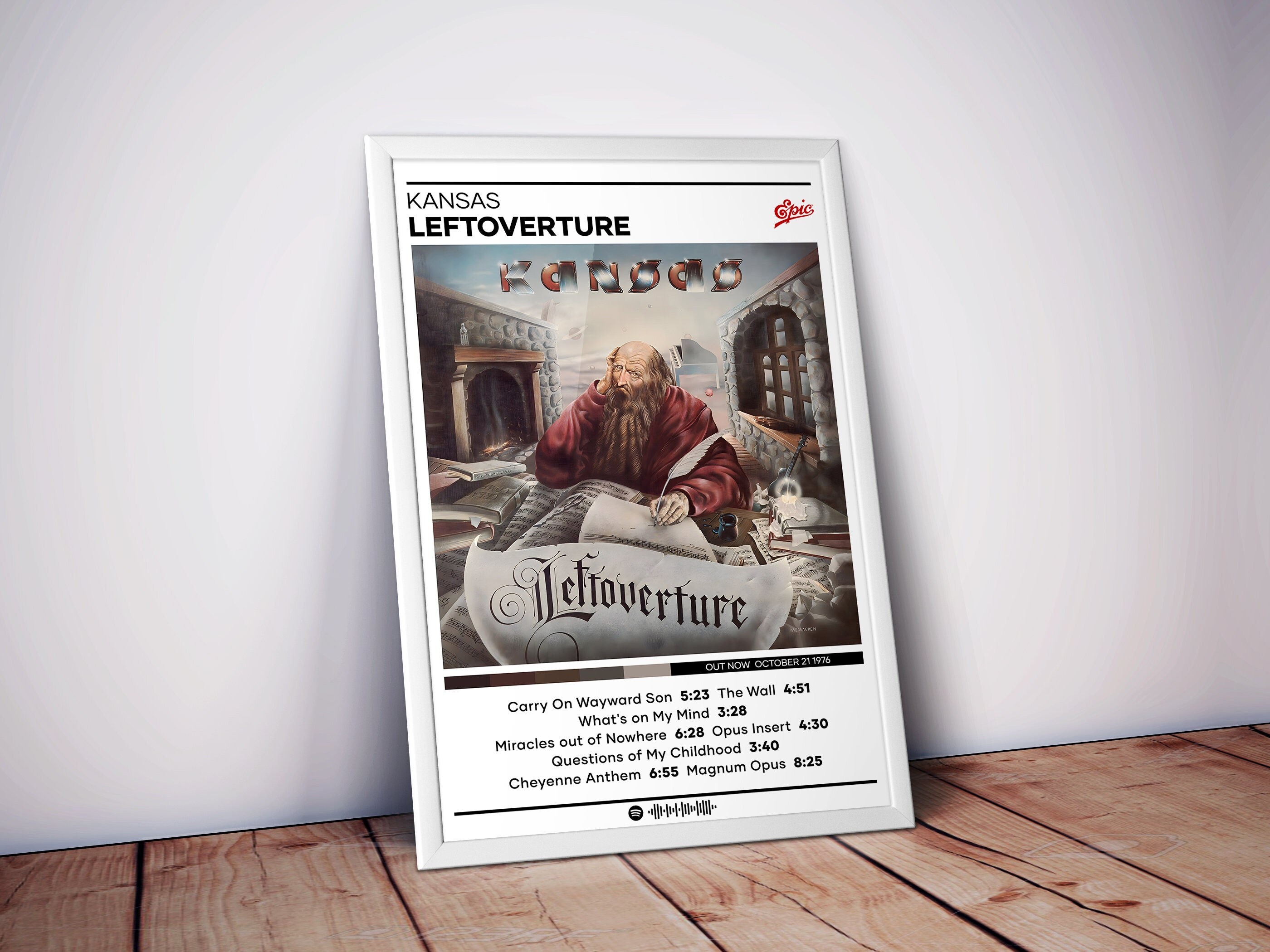 Kansas Poster Leftoverture Poster 4 Colors Album Poster Etsy