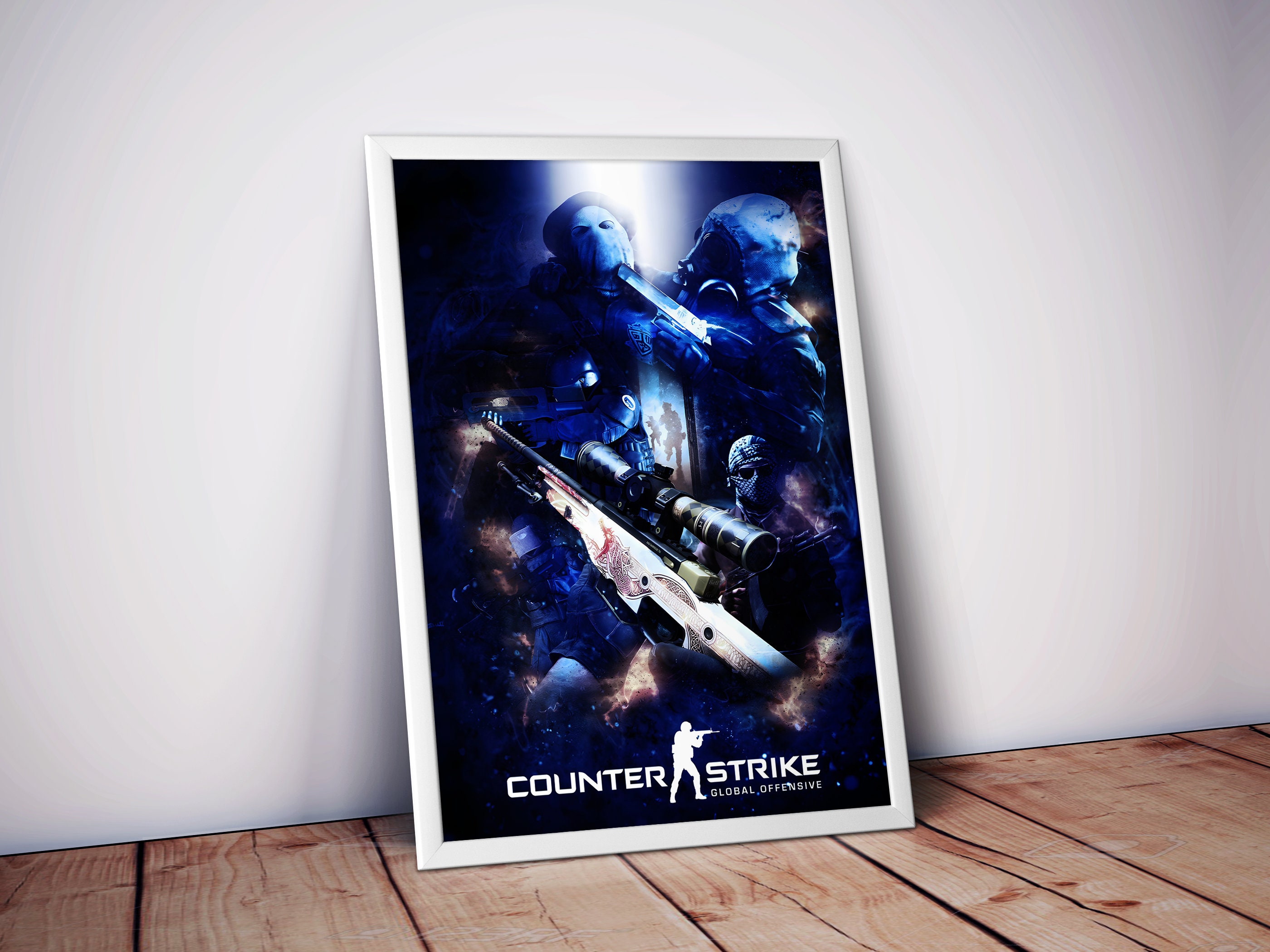 Counter Strike Global Offensive Game Logo Poster – My Hot Posters