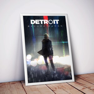 Detroit: Become Human Markus Poster Print Wall Art Decor 