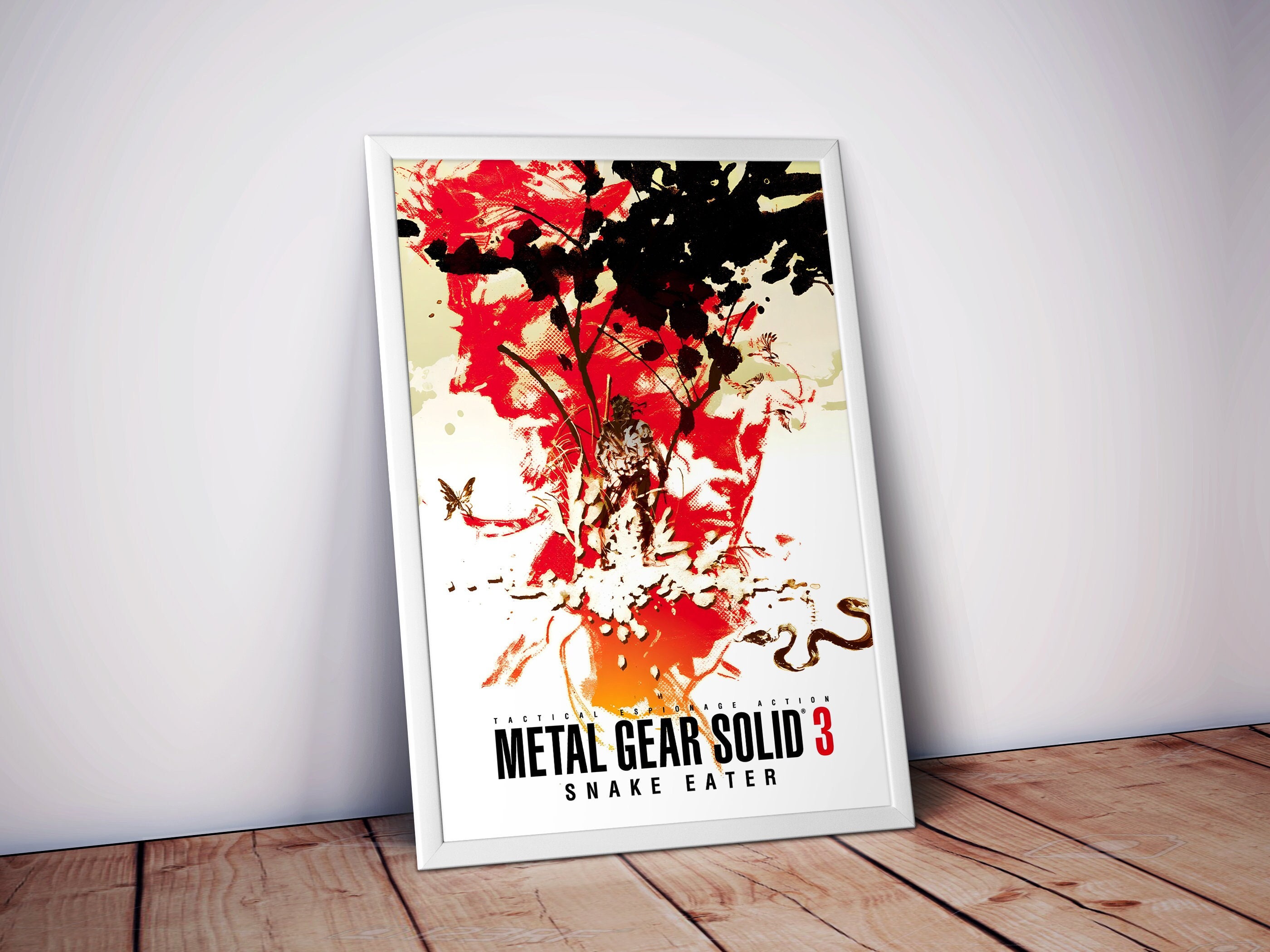 Quadro Decorativo Game Metal Gear Solid 3: Snake Eater