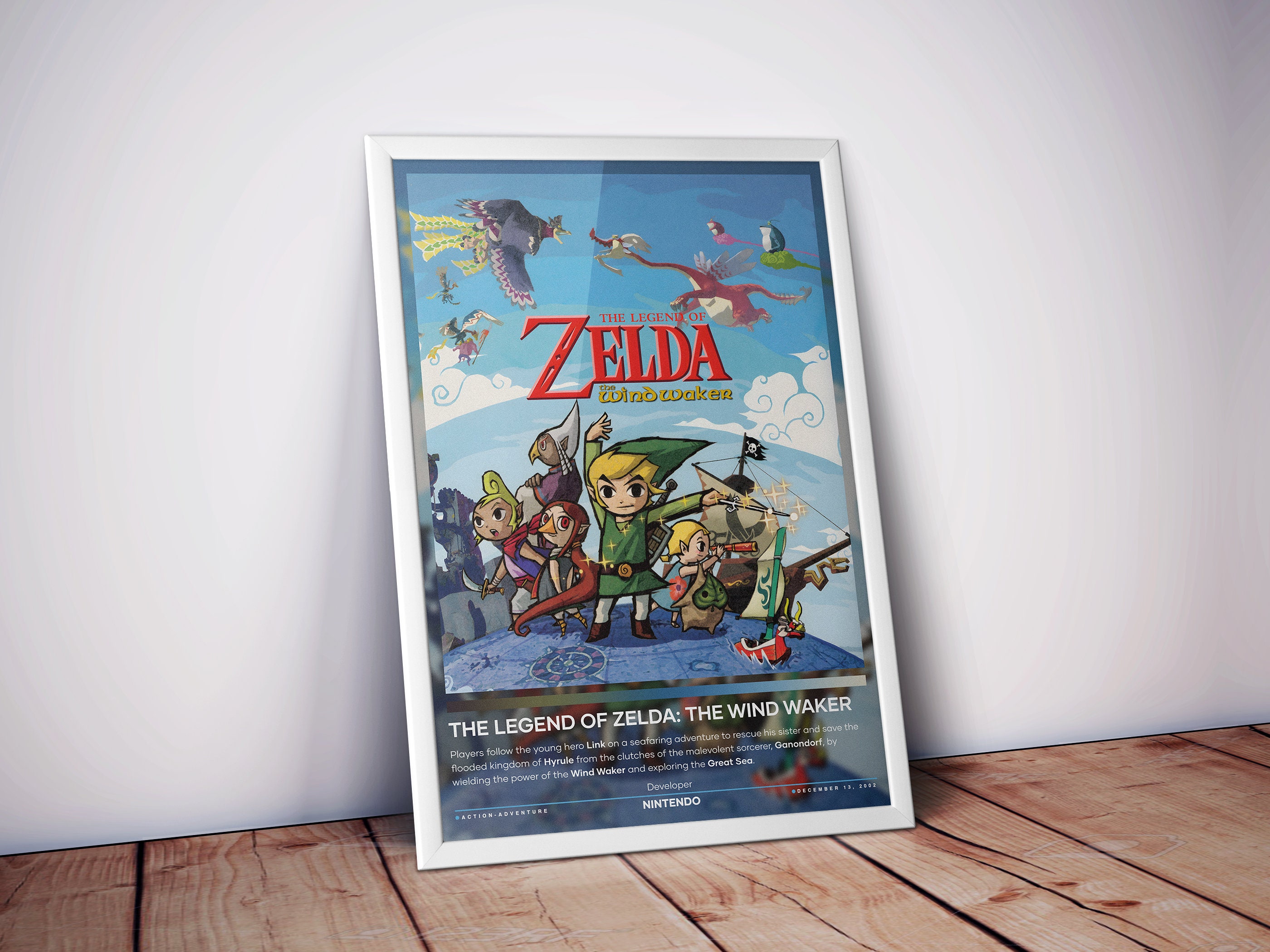 The Legend of Zelda the Wind Waker 18 X 24 Video Game -  Norway