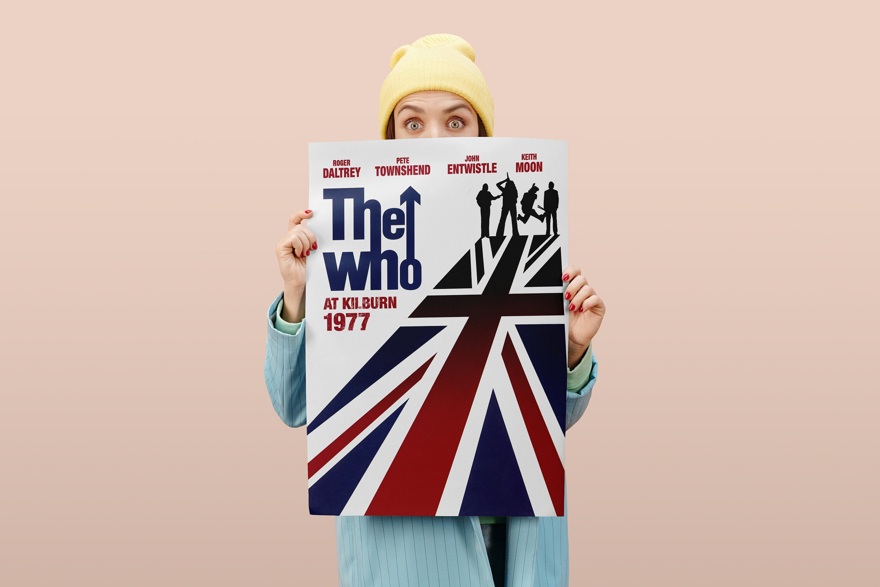 Discover The Who Poster | Rock & Roll Poster | The Who Prints | Vintage Music Posters | Music Poster Prints | Wall Decor Poster | Large Poster Prints