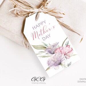 Printable 5 Senses Gift Tags for Mom 5 Senses Mom Tags for Mothers