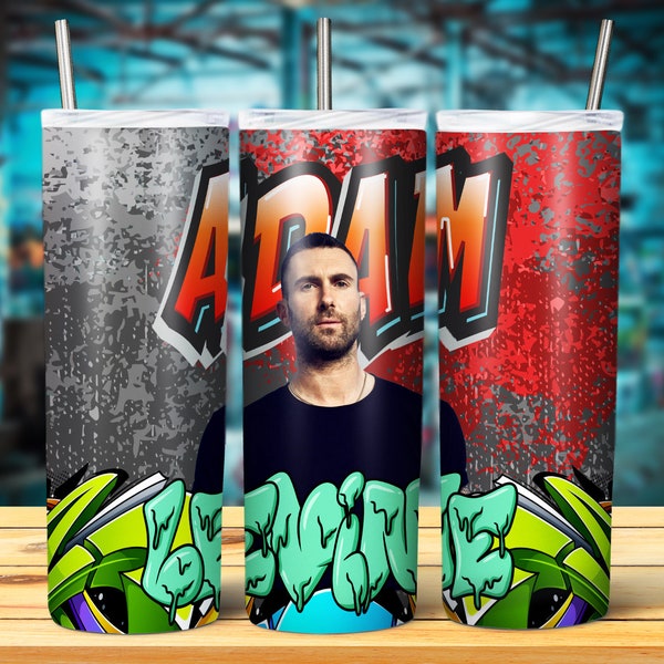 ARTIST GRAFFITI Adam Levine Straight template