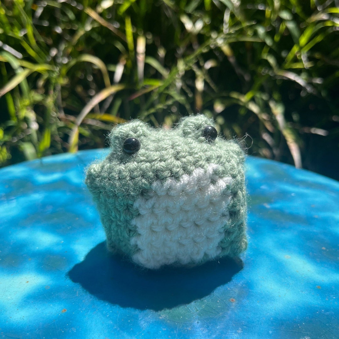 Handmade Crochet Mini Frog Plush Etsy