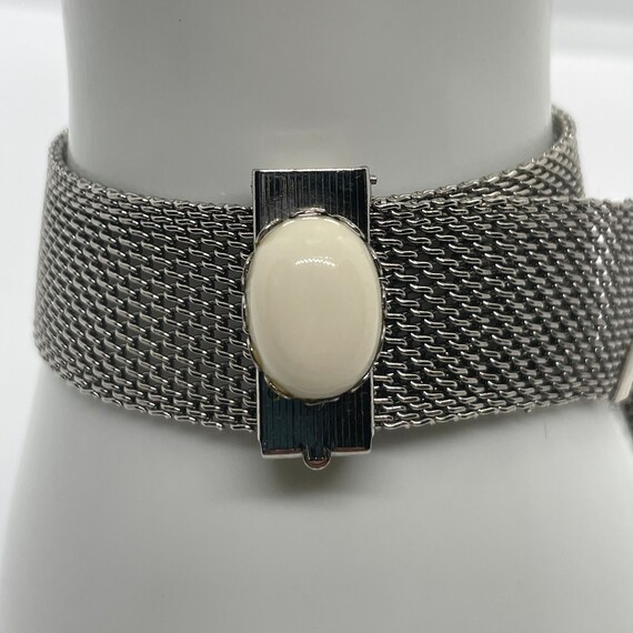 Vintage Silver Celebrity Wrap Bracelet - image 2