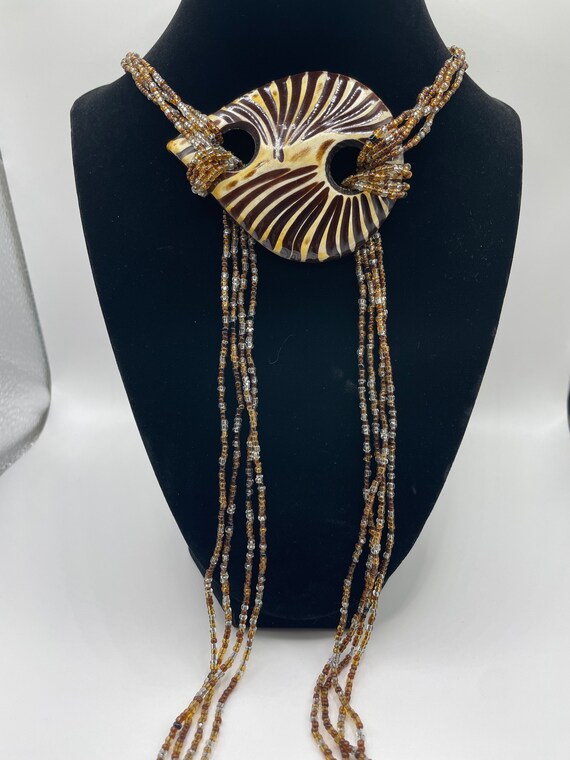 Eclectic Statement Necklace - image 2