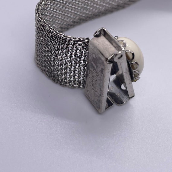 Vintage Silver Celebrity Wrap Bracelet - image 5