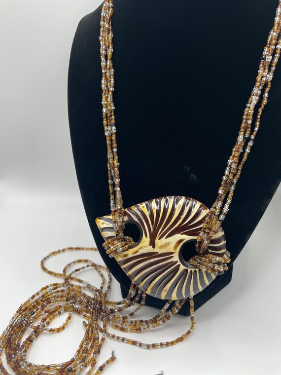 Eclectic Statement Necklace - image 7