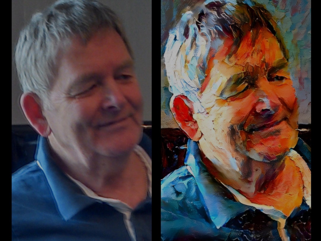 FREE FRAMES Your Custom Portrait Photo to Painting Etsy