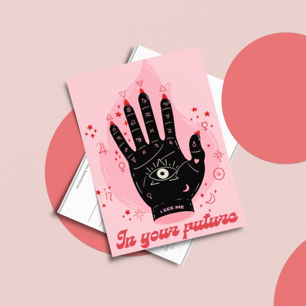 Palmistry card