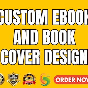 Custom Ebook and Book Cover Design | Professional eBook Cover, Print Book Cover, Digital Book Design, Eye-catching Book Graphics