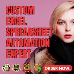Custom Excel Spreadsheet Automation | VBA Macros | Data Analysis | Dashboards | Formulas | Google Sheets | Reports | Scripts