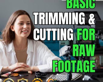 Raw Footage Editing, Video Trimming Service, Video Cutting Service, Basic Video Editing, Footage Trim Edit, Video Edit Service