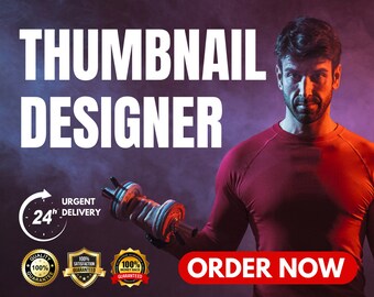 Custom YouTube Video Thumbnail Design