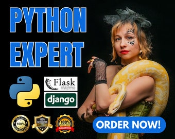 Python Developer: Django, Flask, Data Analysis & Web Scraping