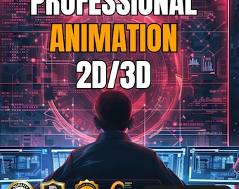 Custom Animated Character GIF | 2D and 3D Animation for Twitch, YouTube & Kick Streamers | Custom Emotes, Avatar, Mascot Overlay Design