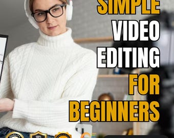 Simple Video Editing, Social Media Video Edit, YouTube Video Editing, Beginner Video Editing, Basic Video Edit, Video Editing