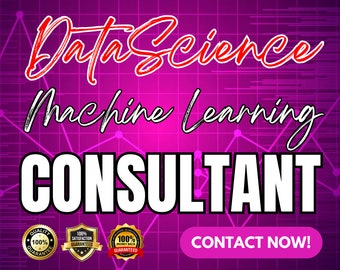 Data Science Consultant, Machine Learning Service, Web Scraping Service, Excel Help, Data Analysis Service, Python Consultant