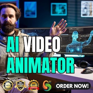 Custom Character Animation, Animated GIFs, Animation for Kids, Streamer, Animation, Rigging Service, 2D/3D Animation Expert, Animator