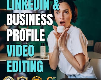 LinkedIn Video Editing, Business Video Editing, Social Media Video, Professional Video Edit, Corporate Video Editing, LinkedIn