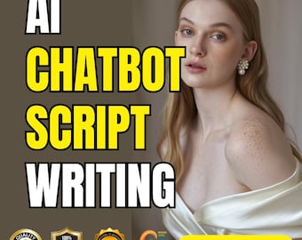 AI-chattbotskript, chattbotskript, anpassad chattbotdialog, design av AI-konversationer, chattbotcopywriting, botskript