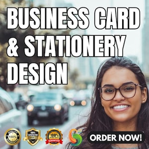 Progettazione professionale di biglietti da visita e cancelleria / Branding personalizzato / Identità aziendale