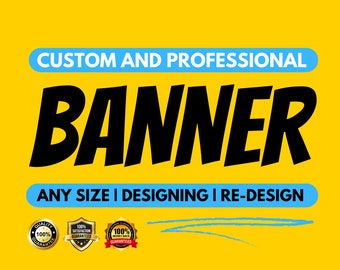 Custom Banner Design: Website, Social Media, Advertising