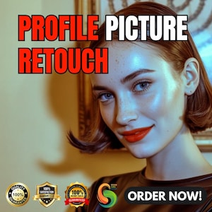 Professional Profile Picture Retouching: LinkedIn, Resume, Dating App Photo Editing