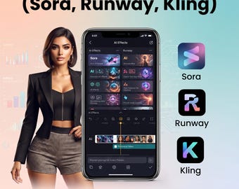 Montage vidéo IA | Sora Runway Kling, monteur vidéo | Production vidéo générée par IA | Vidéo pour les réseaux sociaux | Service de création de contenu