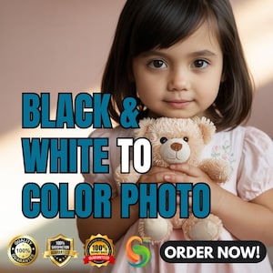 Hand-Colored Photo Restoration: Colorize Vintage Photos & Portraits