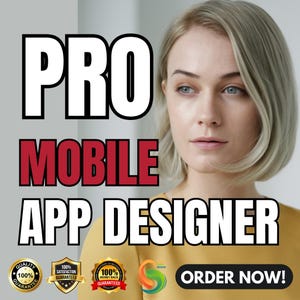 Mobile App Design UI/UX, Custom App Screens, Prototype, Wireframe, iOS Android Design, User Interface, Dashboard, Onboarding, Figma