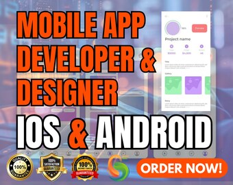Custom Mobile App Development: iOS & Android UI/UX Design