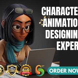 Custom Character Animation | 2D & 3D Animation | Cartoon Animation | Character Rigging | Explainer Video Animation | GIF Animation