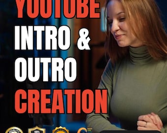 Animated YouTube Intro, YouTube Outro Animation, Channel Intro Design, Animated Intro Maker, YouTube Branding, Intro Outro