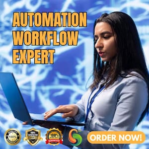 Efficient Automations & Workflows for Businesses | Streamline Tasks | Custom Automation Solutions | Zapier, Airtable, Workflow Setup