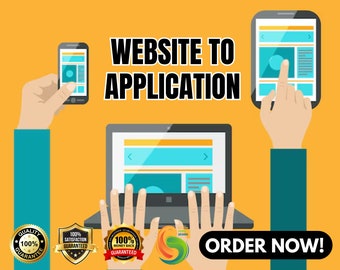 Website to App Conversion, iOS App Development, Android App Development, Web to App Service, Mobile App Conversion, App Developer