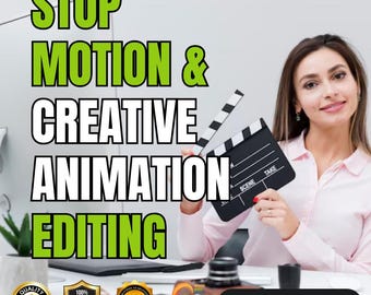 Stop Motion Animation, Claymation Video Editing, LEGO Animation, Puppet Film Editing, Stop Motion Video, Animation Editing
