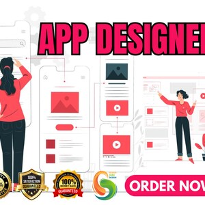 Diseño de UI/UX de aplicaciones personalizadas: prototipos de iOS y Android