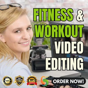 Edição de vídeos de fitness: academia, treino e treinamento - YouTube, TikTok