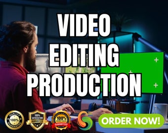 Professionelle Videobearbeitung: YouTube, TikTok, Animation, Bewegungsgrafik Produktion