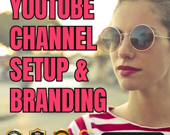 YouTube Channel Setup, Branding Kit | Custom Logo, Banner, Intro Outro, Thumbnails | SEO Channel Art for Creators, Small Business