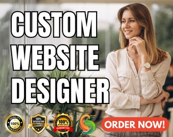 Custom Website Design, Professional Web Development, SEO Optimized, Mobile Friendly, Ecommerce, Small Business, WordPress, Responsive Design