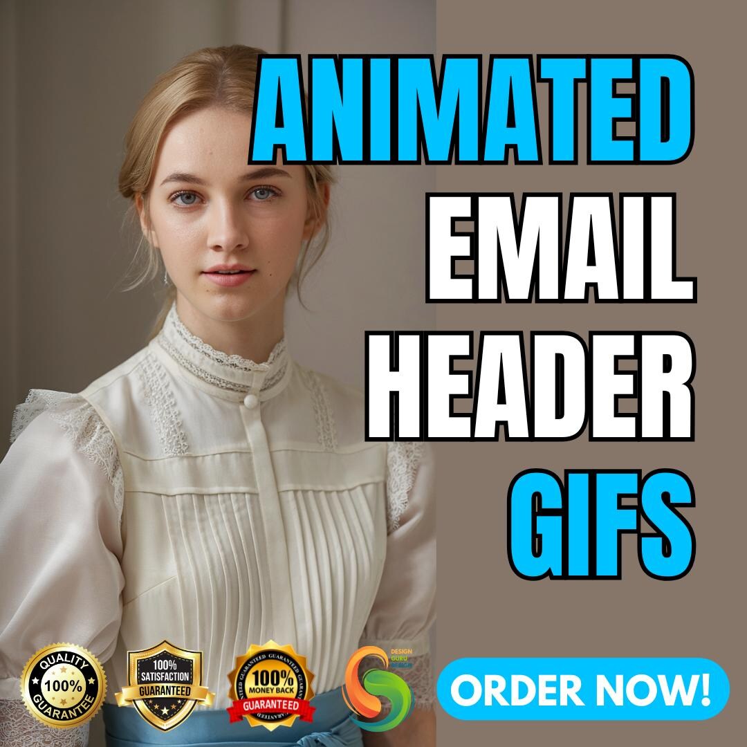 Animated Email Header Gifs: Custom Email Banners - Etsy