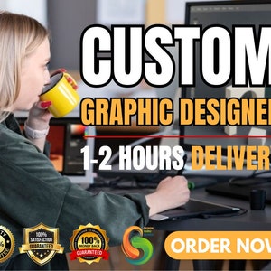 Servicio de diseño gráfico personalizado: logotipo, tarjeta de presentación, imprimibles