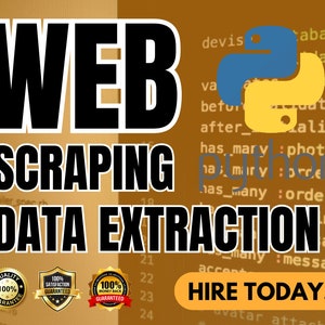 Web scraping, Data scraping, Estrazione dati, Download record o dati, Recupero informazioni, Web crawling, Data mining da qualsiasi sito web