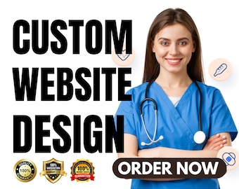 Custom WordPress Website Design: 5-Page Online Shop Setup